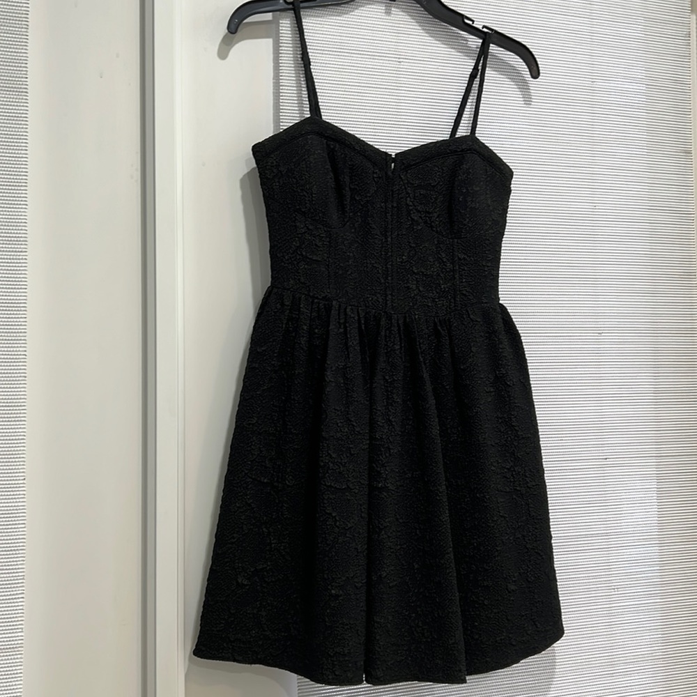 Bar 111 textured beautiful black strappy dress